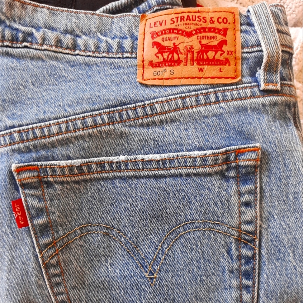 Levi's 501 skinny denim jeans